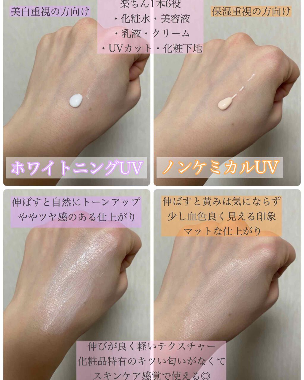 スキンケアUV下地/なめらか本舗/化粧下地を使ったクチコミ(2枚目)