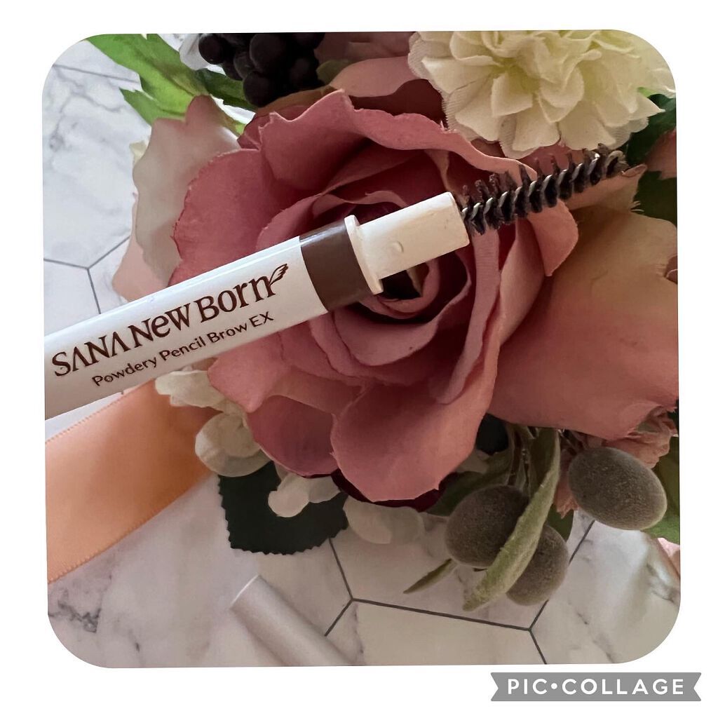 パウダリーペンシルブロウEX/サナ ニューボーン/アイブロウペンシルを使ったクチコミ（3枚目）