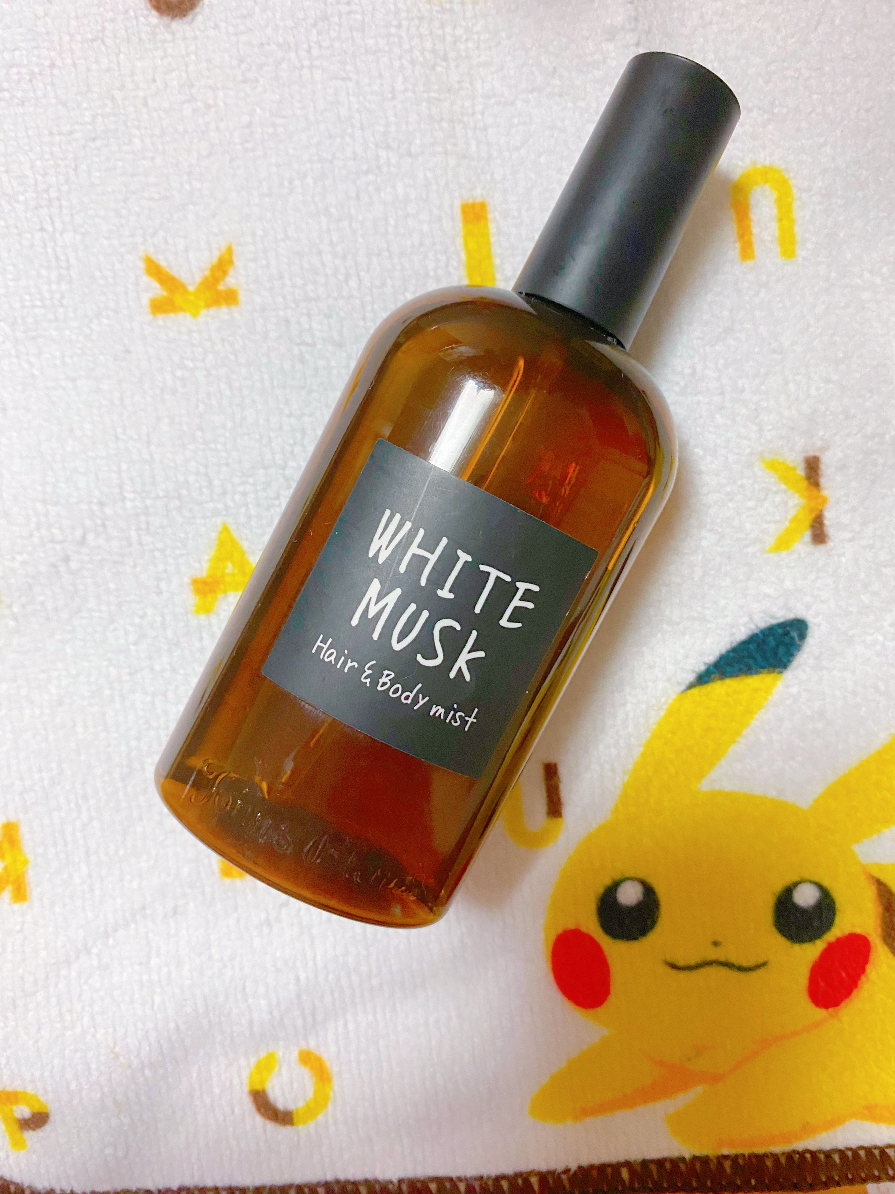 ヘアー&ボディミスト ホワイトムスクの香り/John's Blend/香水(その他)を使ったクチコミ（1枚目）