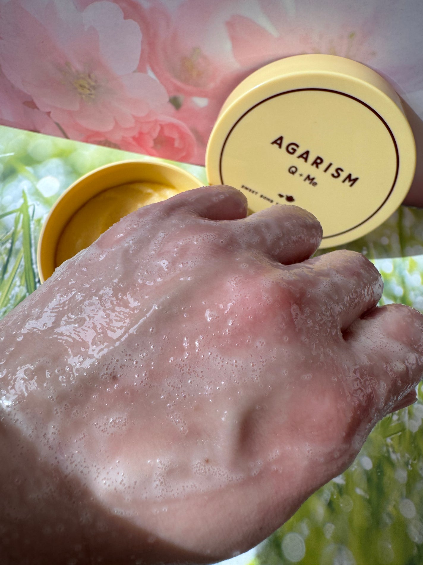 Q+Me スウィートボムタラソスクラブレモンティーの香り/AGARISM/バスト・ヒップケアを使ったクチコミ(4枚目)