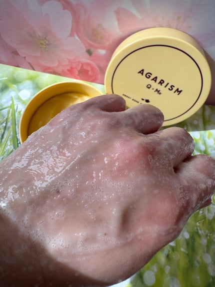 Q+Me スウィートボムタラソスクラブレモンティーの香り/AGARISM/バスト・ヒップケアを使ったクチコミ(4枚目)