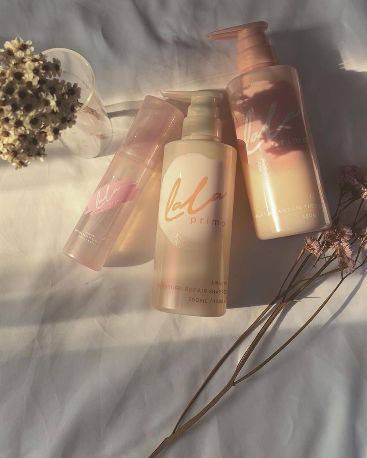 ララプリモ モイスチャーリペア シャンプー／トリートメント/ララプリモ /市販シャンプーを使ったクチコミ（1枚目）