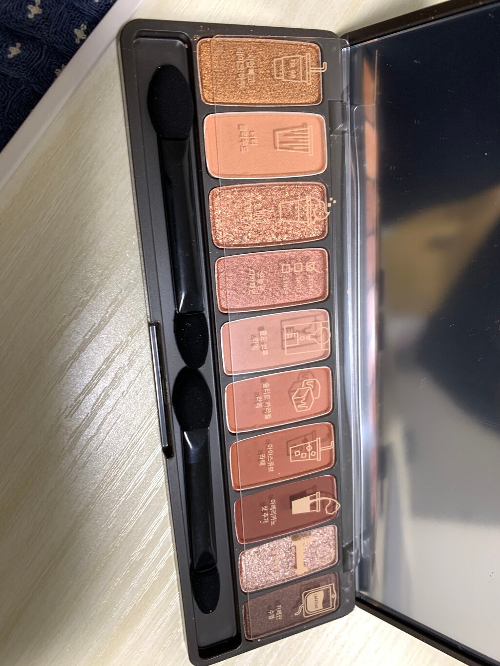 プレイカラー アイシャドウ/ETUDE/アイシャドウパレットを使ったクチコミ(2枚目)