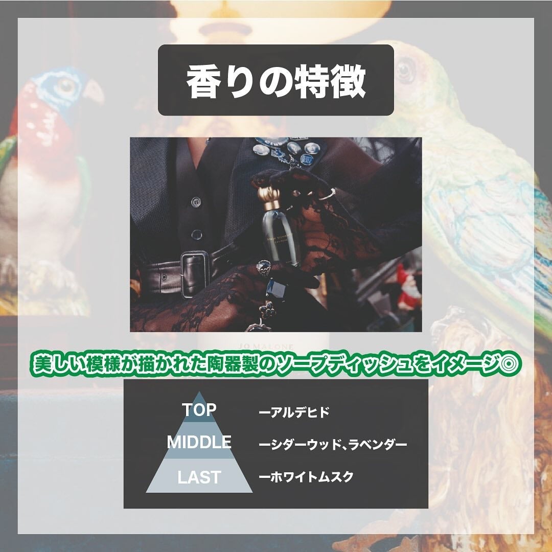 エスログ┊1日1分のモテ香水紹介 on LIPS 「.『数量限定新作香水』🌳製品情報🌳JOMALONELONDON..」(3枚目)