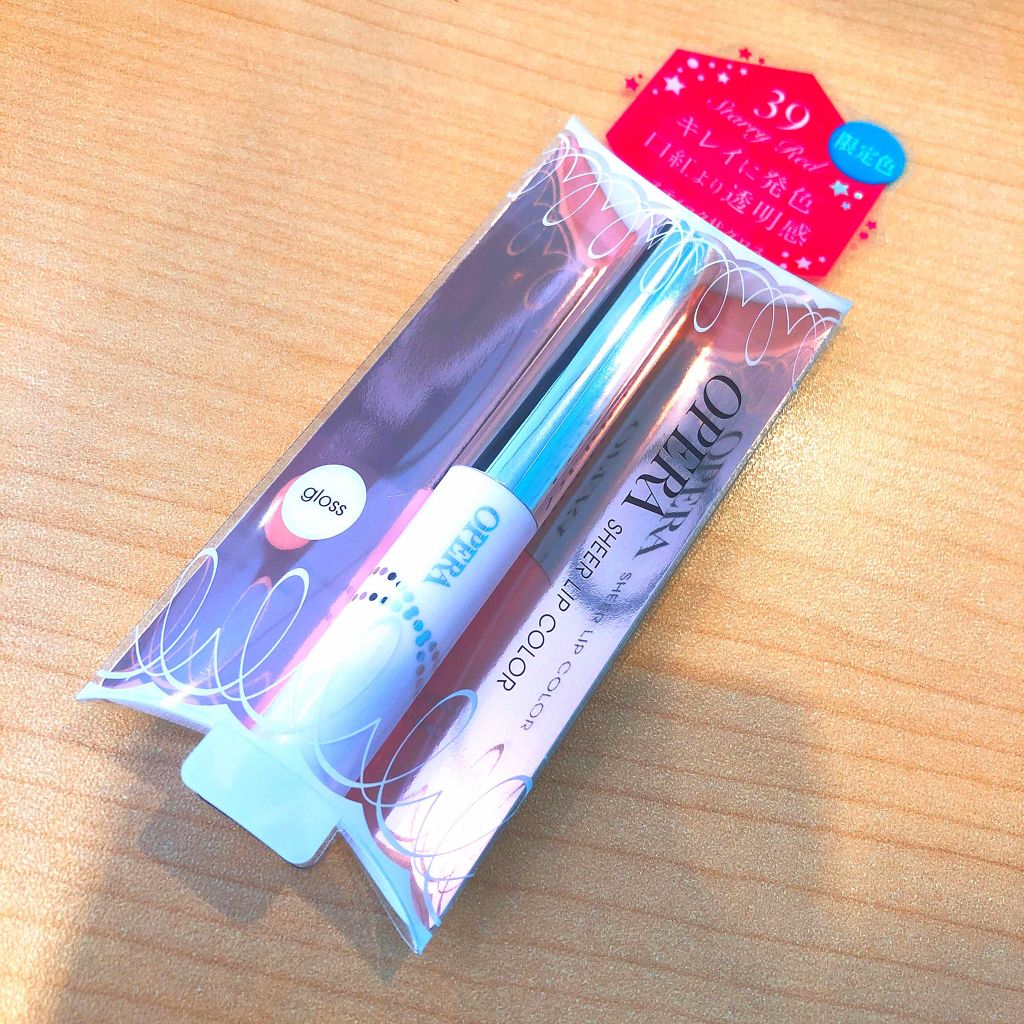 オペラ シアーリップカラー RN/OPERA/リップグロスを使ったクチコミ（1枚目）