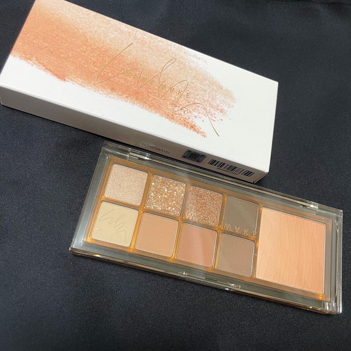 ミックスブラーリングアイパレット/wakemake/マルチパレットを使ったクチコミ（2枚目）