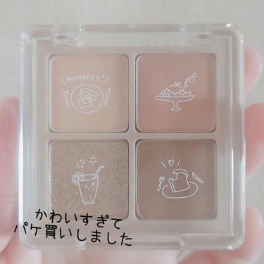 NOTONE  Peach Blush Toast cafe eye palette /Sonomama FRUIT/アイシャドウパレットを使ったクチコミ（2枚目）