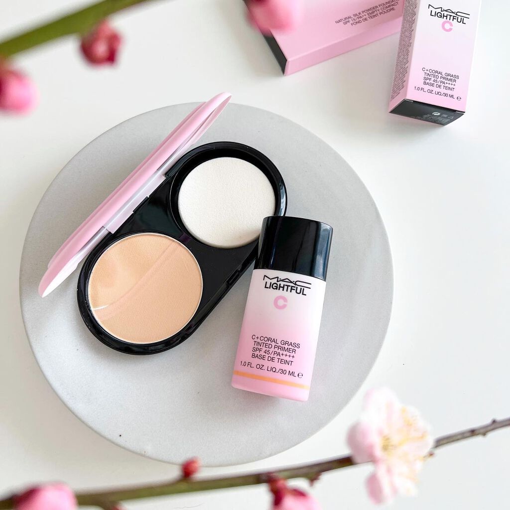 ライトフル Ｃ＋ティンティッド プライマーSPF45(PA++++)/M・A・C/化粧下地を使ったクチコミ（1枚目）
