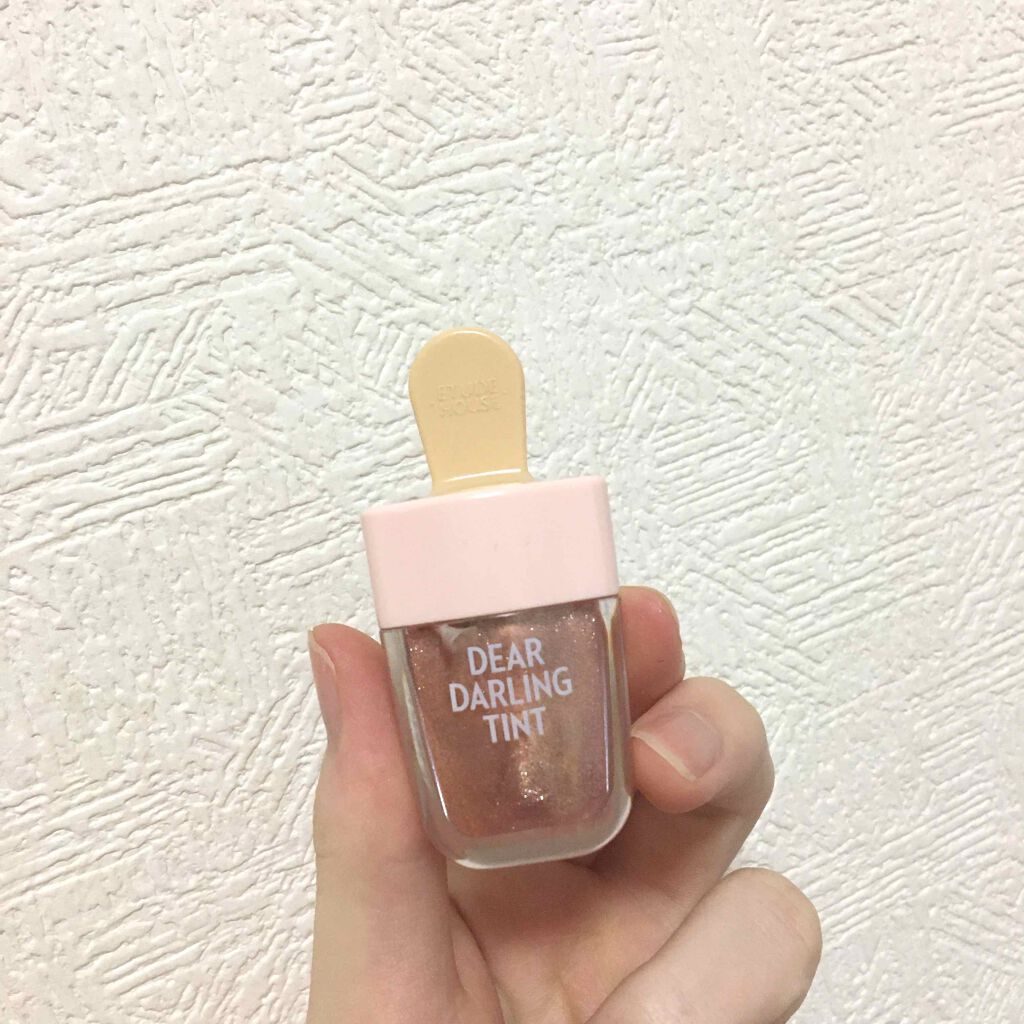 ディアダーリン ウォータージェルティント (アイスティント)/ETUDE/口紅を使ったクチコミ(1枚目)