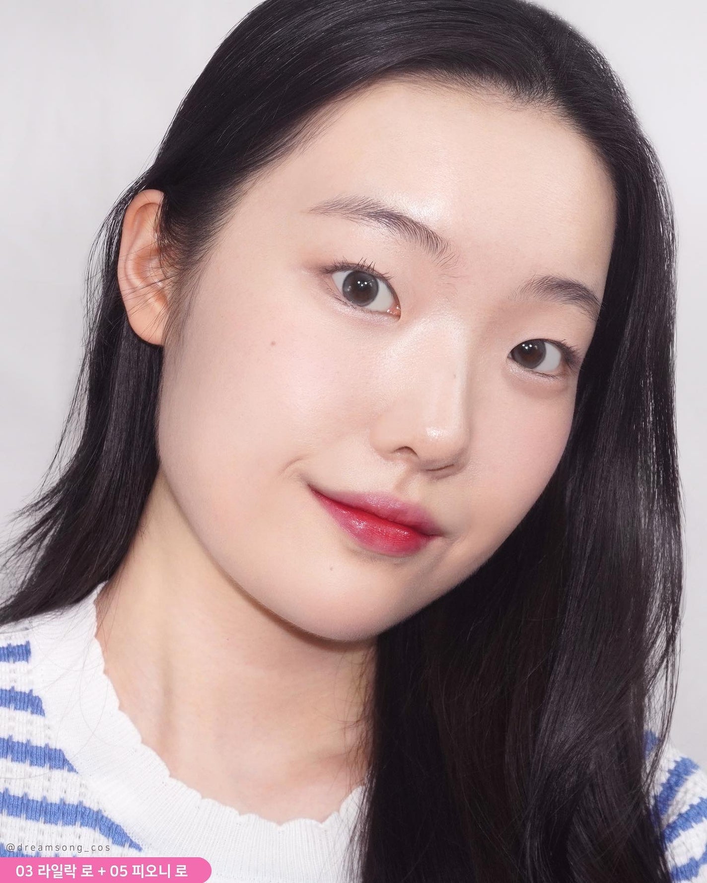 dreamsong_cos / クンソン on LIPS 「#製品協賛水のように軽くて快適に-塗るほど透明に満ちる光が魅力..」(10枚目)