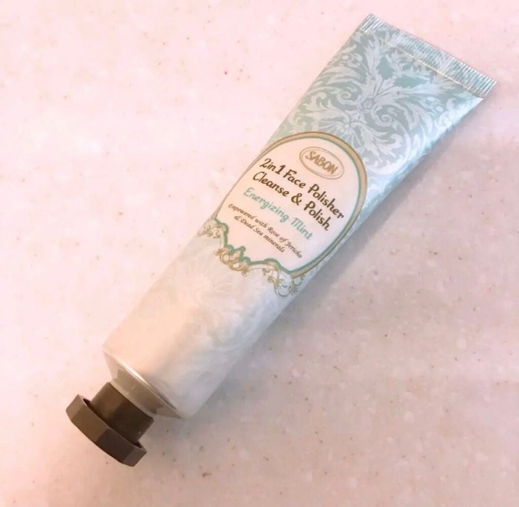 フェイスポリッシャー リフレッシング(ミント)/SABON/スクラブ・ゴマージュを使ったクチコミ(2枚目)