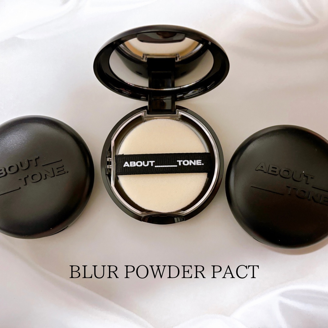 ブラーパウダーパクト/ABOUT TONE/プレストパウダーを使ったクチコミ（1枚目）