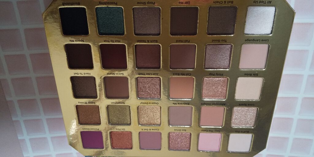 ナチュラル ラスト アイシャドウ パレット/Too Faced/アイシャドウパレットを使ったクチコミ(2枚目)