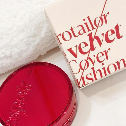 プロテーラービーベルベットカバークッション/espoir/クッションファンデーションを使ったクチコミ(2枚目)