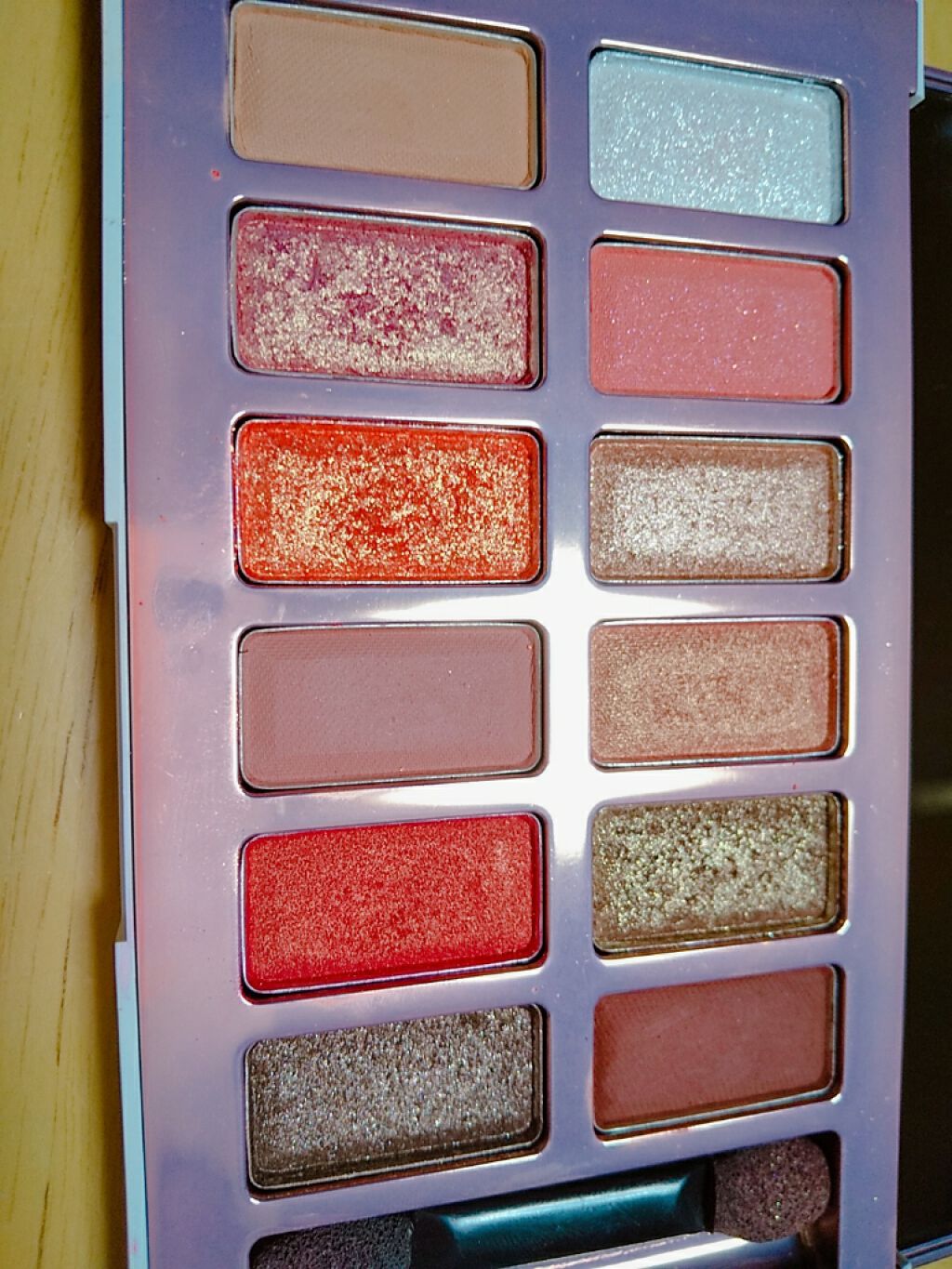 バレンタインボックス2 ピーチパレット/VAVI MELLO/アイシャドウパレットを使ったクチコミ（2枚目）