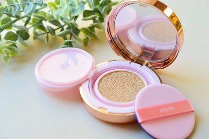 ピンクティーツリーカバークッション/APLIN/クッションファンデーションを使ったクチコミ(3枚目)