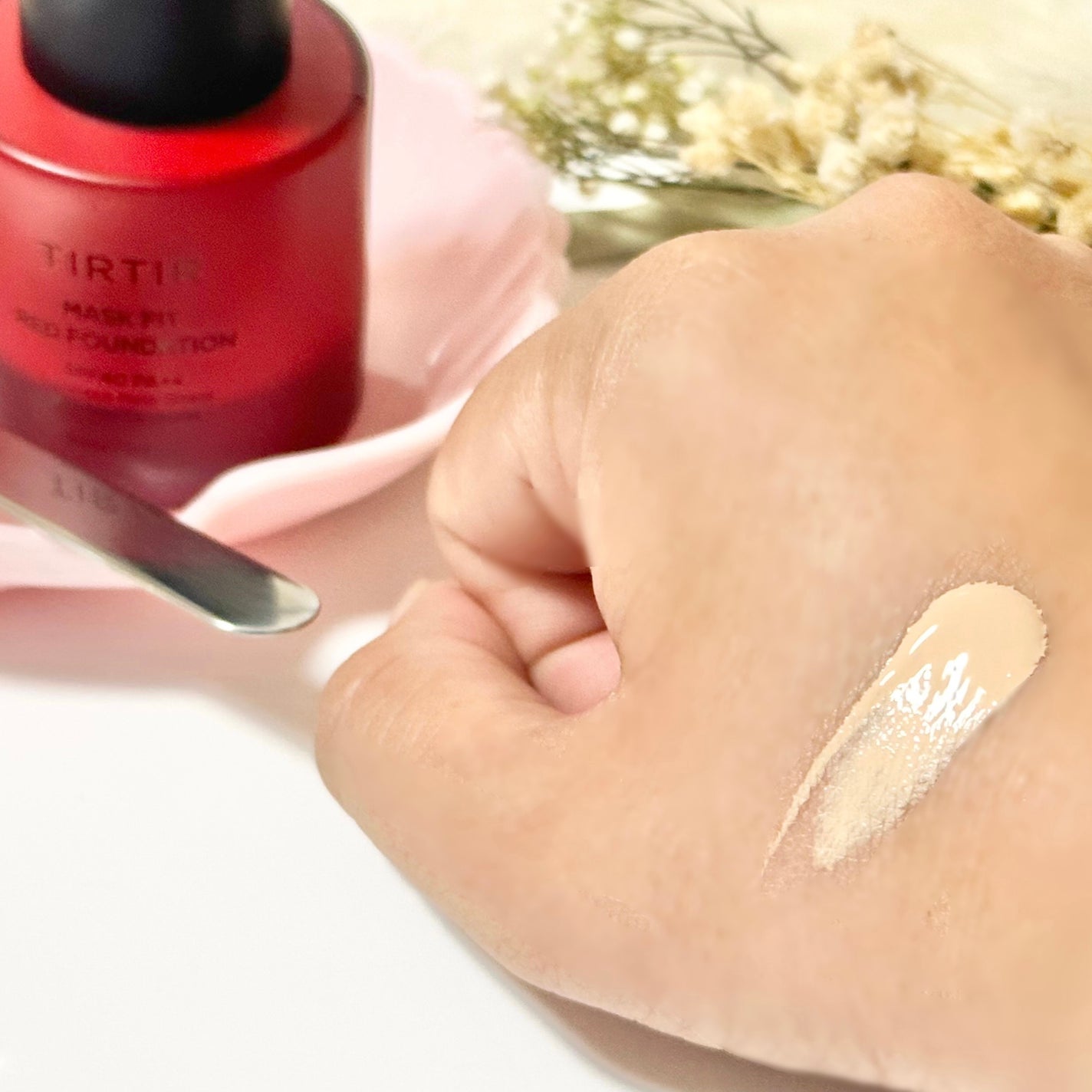 マスクフィットレッドファンデーション/TIRTIR(ティルティル)/リキッドファンデーションを使ったクチコミ(3枚目)