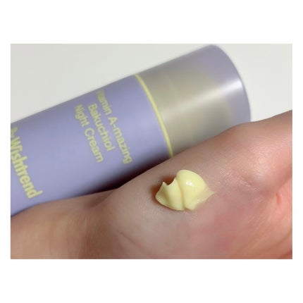 ビタミンA-mazingバクチオールナイトクリーム/By Wishtrend/フェイスクリームを使ったクチコミ(3枚目)