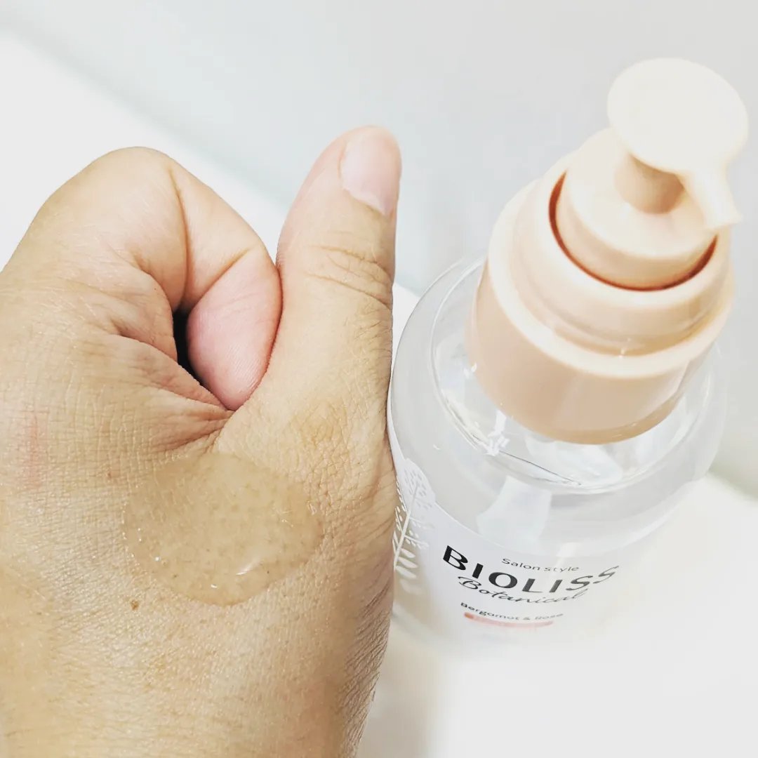 ボタニカル モイスト リペア ヘアオイル/SSビオリス/ヘアオイルを使ったクチコミ（3枚目）