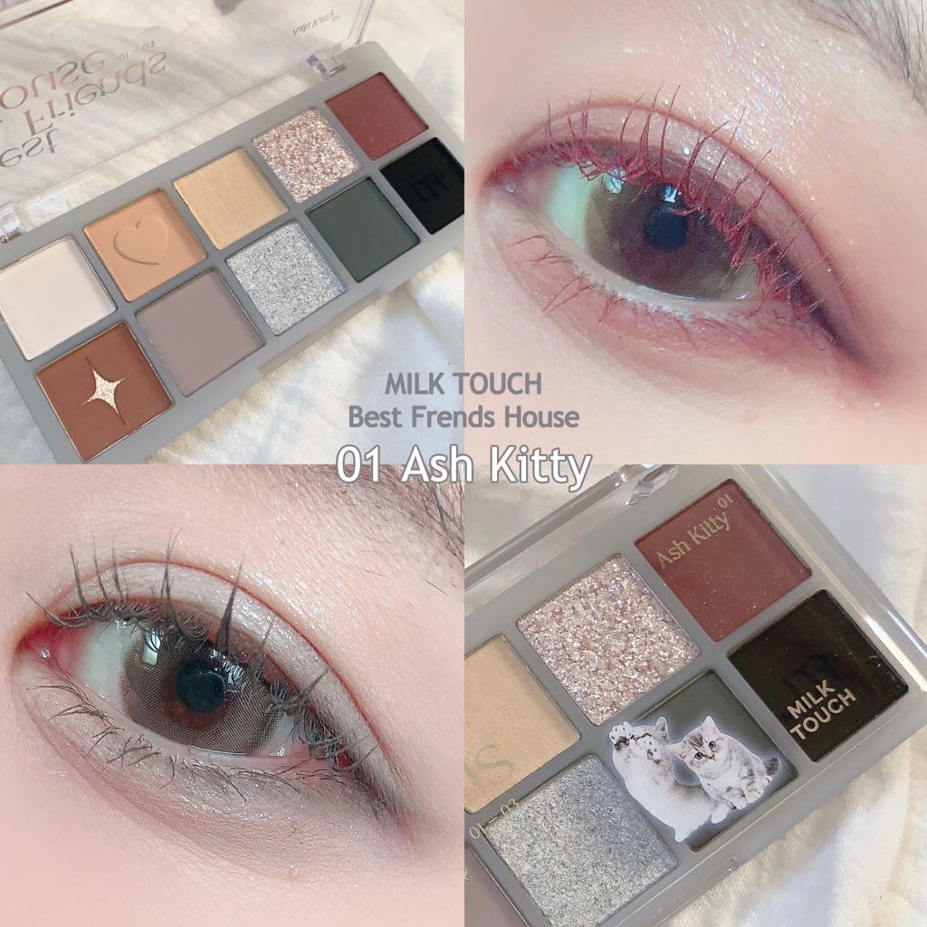 ビーマイベストフレンズハウスパレット 03 Golden Puppy/Milk Touch/アイシャドウパレットを使ったクチコミ（3枚目）