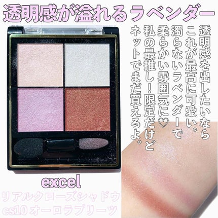 スキニーリッチシャドウ/excel/アイシャドウパレットを使ったクチコミ(4枚目)