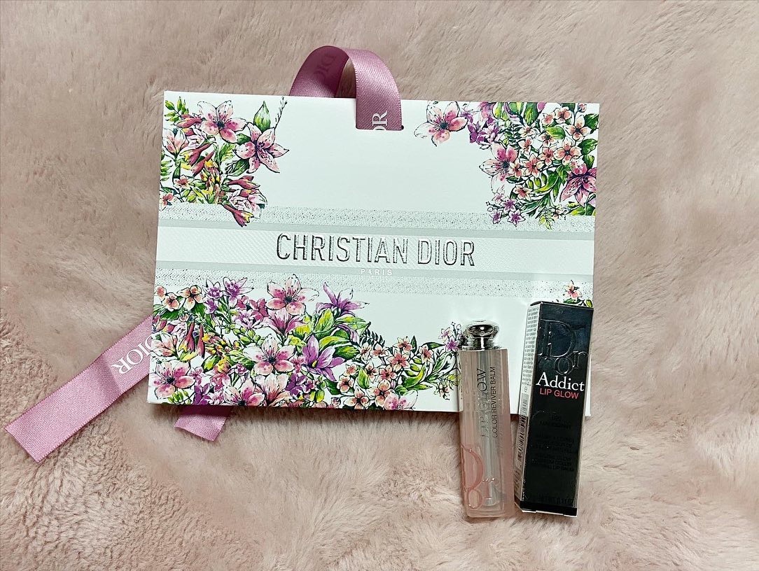 ディオール アディクト リップ グロウ 020 マホガニー/Dior/リップバームを使ったクチコミ（1枚目）