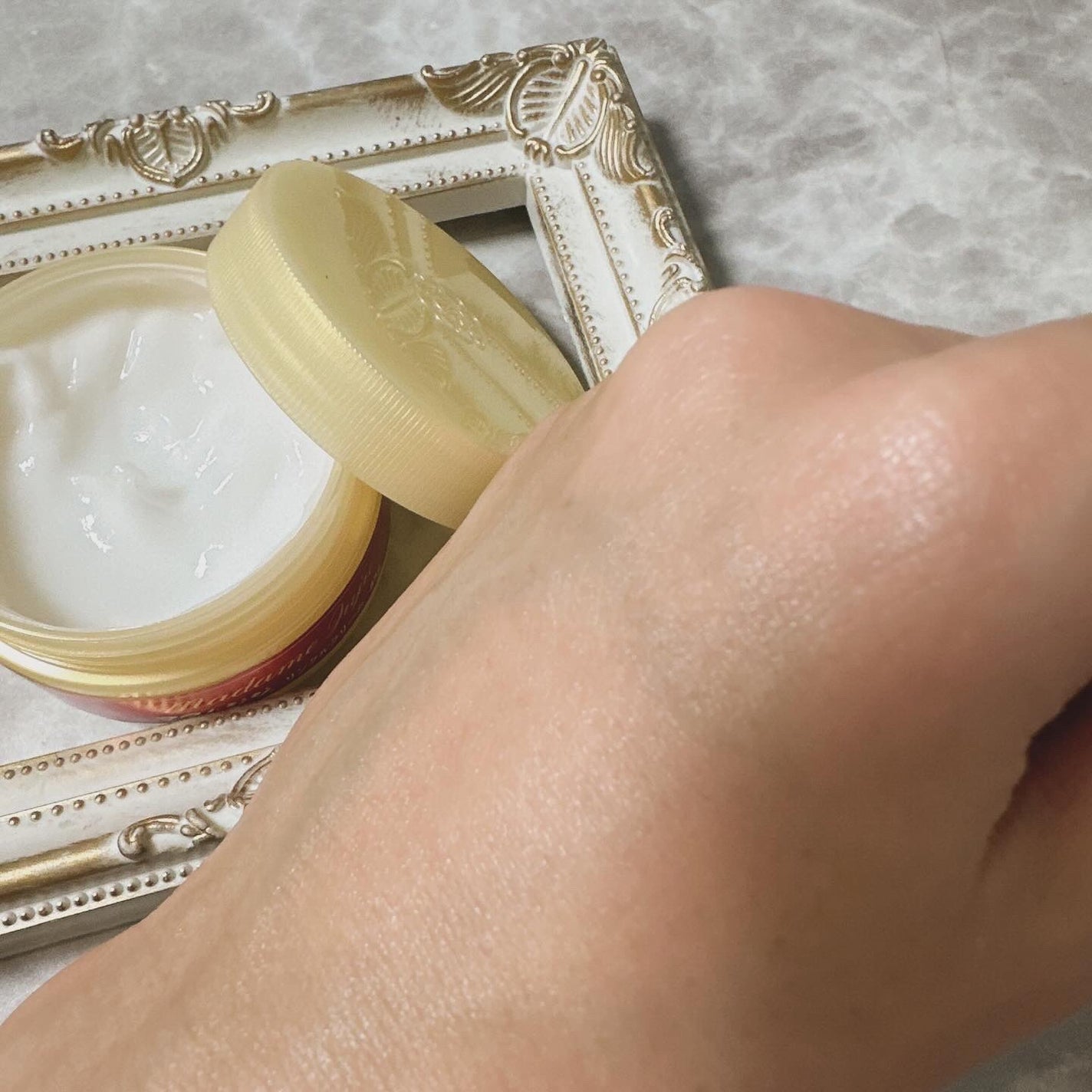 薬用リンクルクリーム/ジュジュ/フェイスクリームを使ったクチコミ(3枚目)