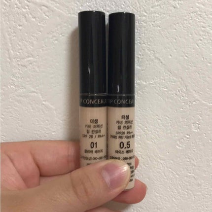 カバーパーフェクション チップコンシーラー/the SAEM/リキッドコンシーラーを使ったクチコミ(2枚目)