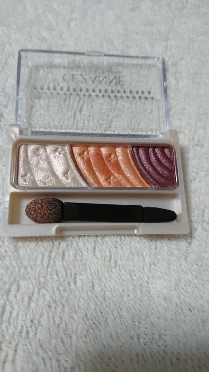 トーンアップアイシャドウ/CEZANNE/アイシャドウパレットを使ったクチコミ(2枚目)