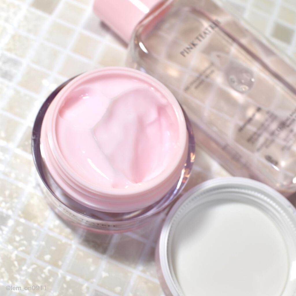 ピンクティーツリークリーム/APLIN/フェイスクリームを使ったクチコミ（2枚目）