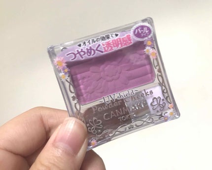 【旧品】パウダーチークス/キャンメイク/パウダーチークを使ったクチコミ(1枚目)