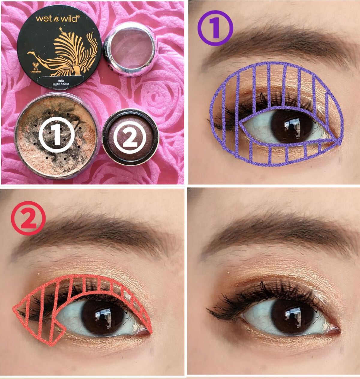 チョコレート ギャラクシー グラム コレクション/Too Faced/単色アイシャドウを使ったクチコミ（2枚目）