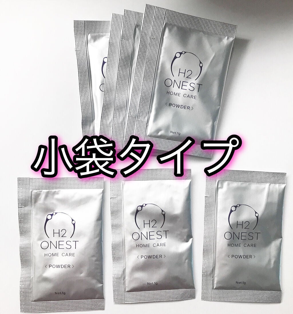 水素パウダー/H2 ONEST/洗い流すヘアトリートメントを使ったクチコミ(2枚目)