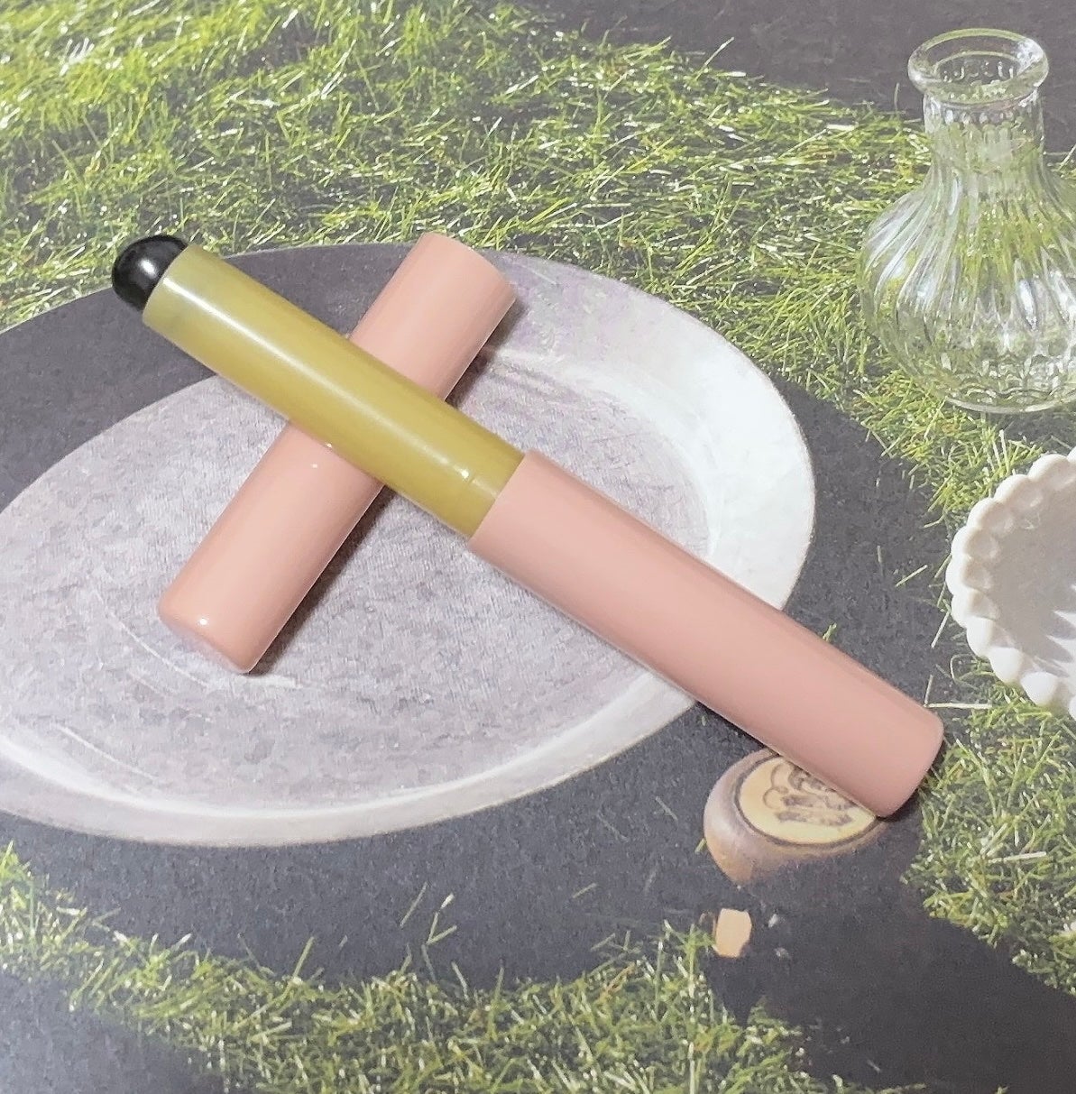 シリコーンリップブラシ/DAISO/メイクブラシを使ったクチコミ(4枚目)