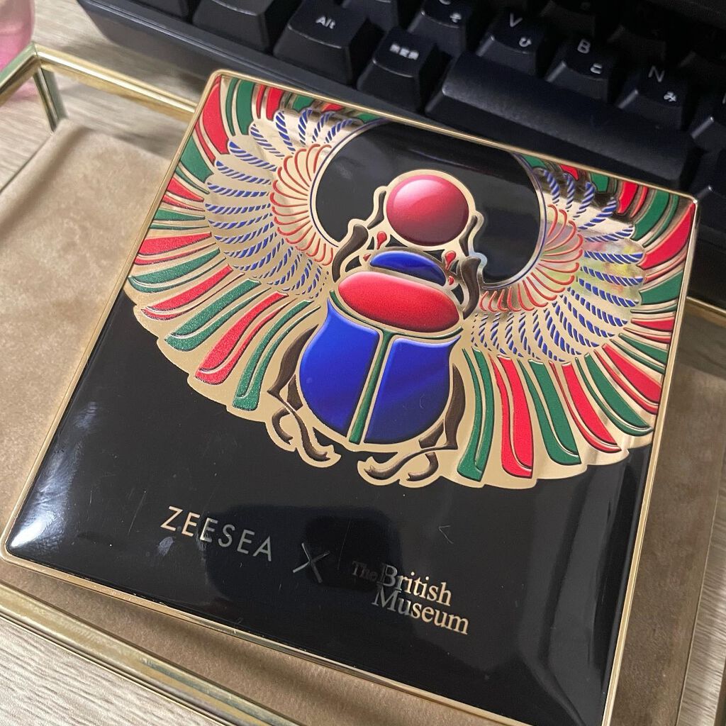 大英博物館 エジプトシリーズ アイシャドウパレット/ZEESEA/アイシャドウパレットを使ったクチコミ(1枚目)