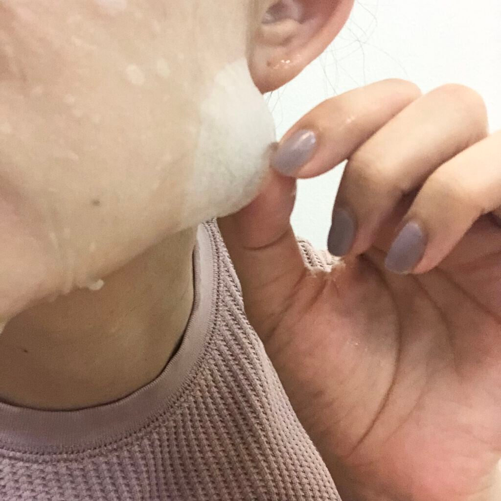 Youthful Radiance Edelweiss & Pomegranate Sheet Mask/Himalaya Herbals/シートマスク・パックを使ったクチコミ(3枚目)