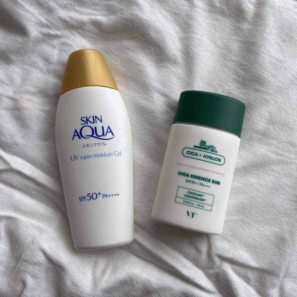 スキンアクア スーパーモイスチャージェル/スキンアクア/日焼け止めジェルを使ったクチコミ（1枚目）