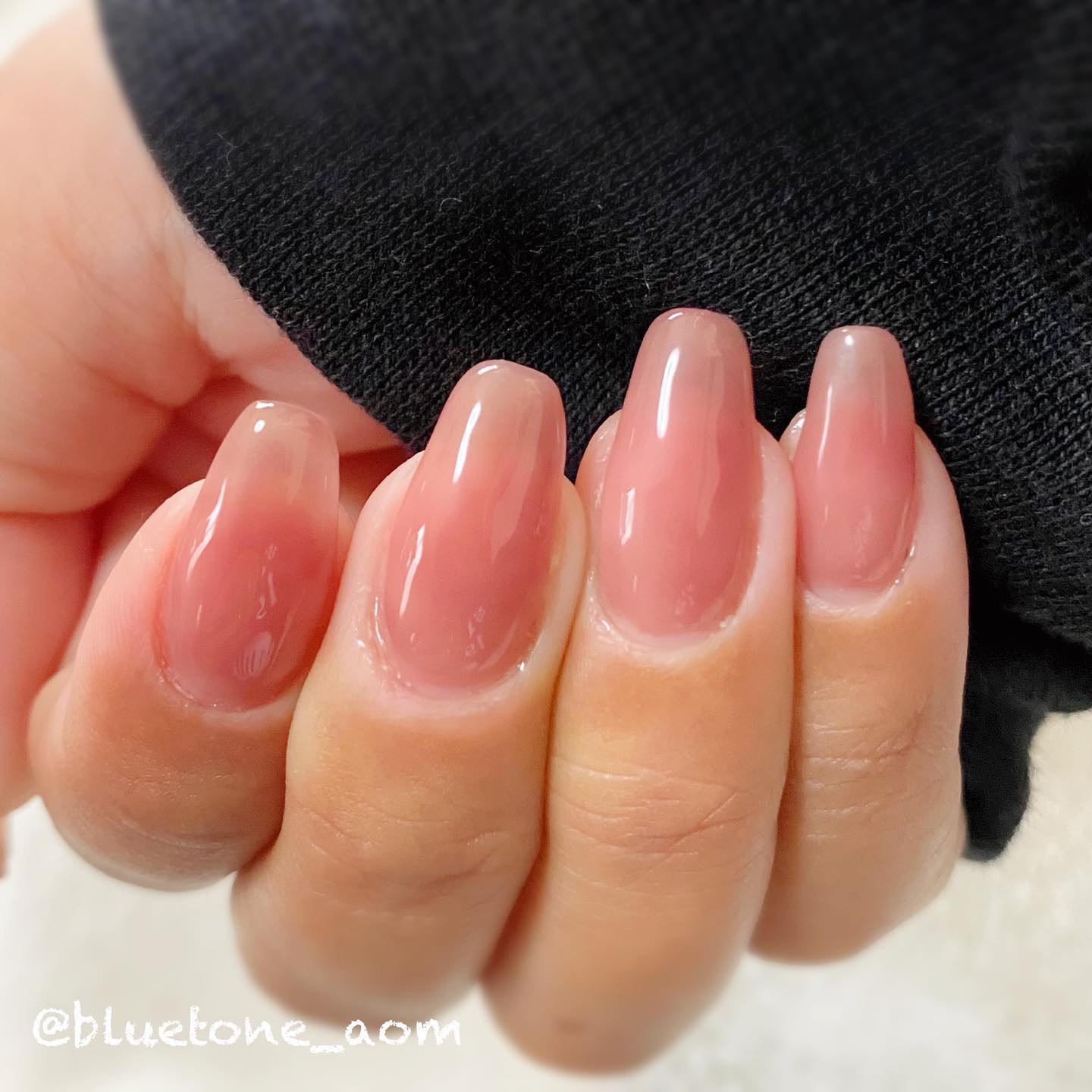 セルフカラージェル ちゅるんと 13/ネイル工房/ジェルネイルを使ったクチコミ（3枚目）