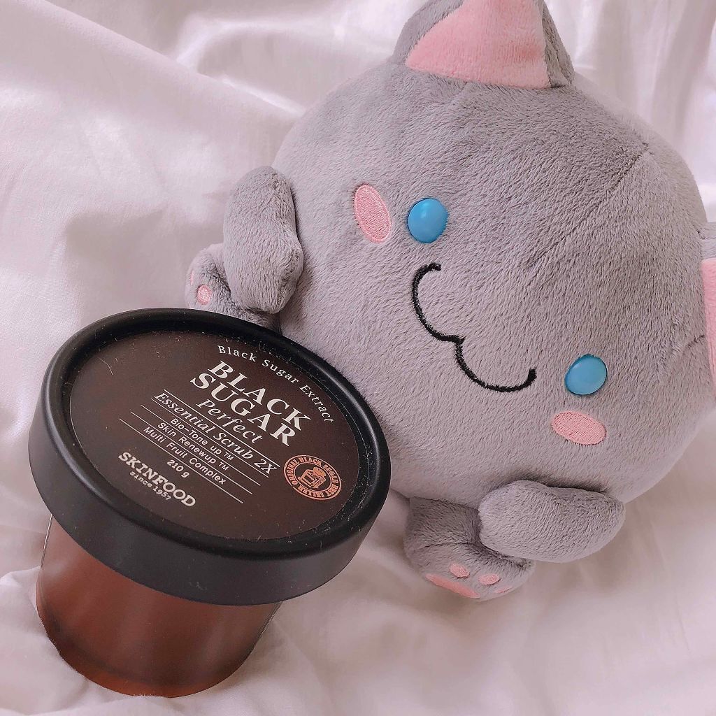 ブラックシュガー パーフェクト エッセンシャル スクラブ2X/SKINFOOD/洗い流すパック・マスクを使ったクチコミ（1枚目）