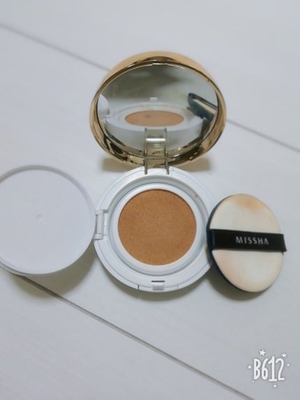 M クッション ファンデーション(モイスチャー)/MISSHA/クッションファンデーションを使ったクチコミ(2枚目)