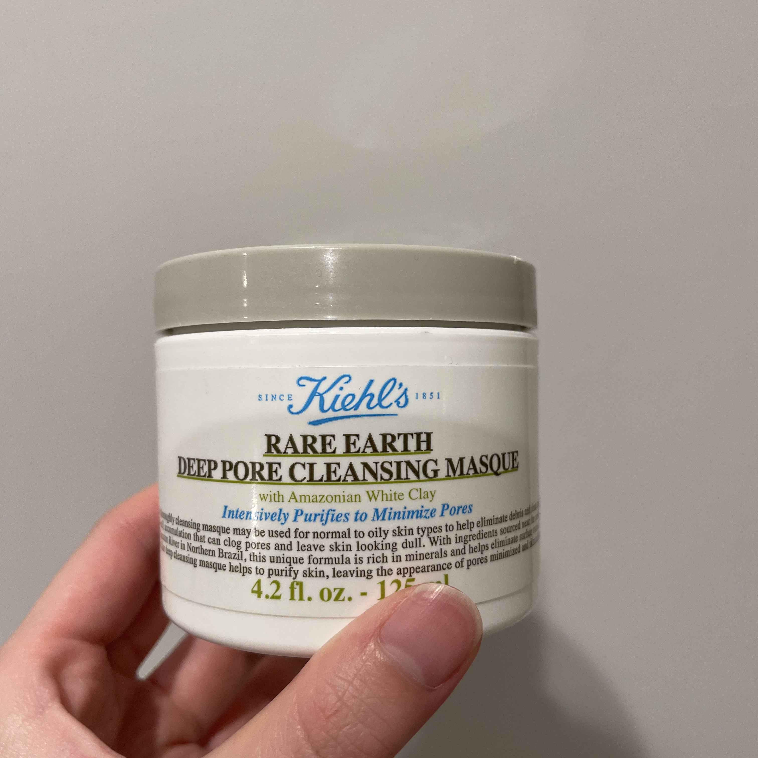 キールズ レアアース マスク 125mL/Kiehl's/洗い流すパック・マスクを使ったクチコミ（1枚目）