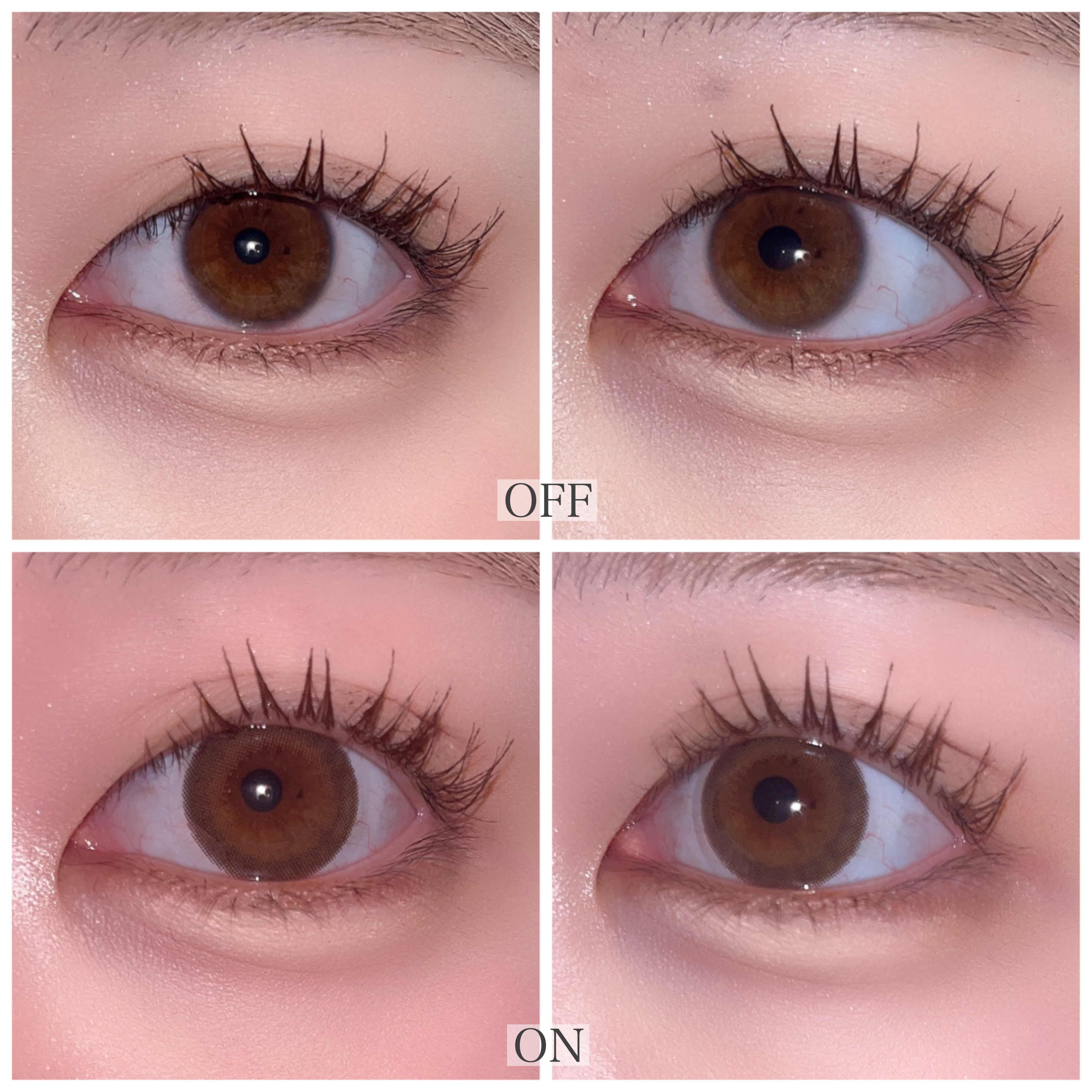 feliamo 1day カプチーノ/feliamo/ワンデー（１DAY）カラコンを使ったクチコミ（2枚目）