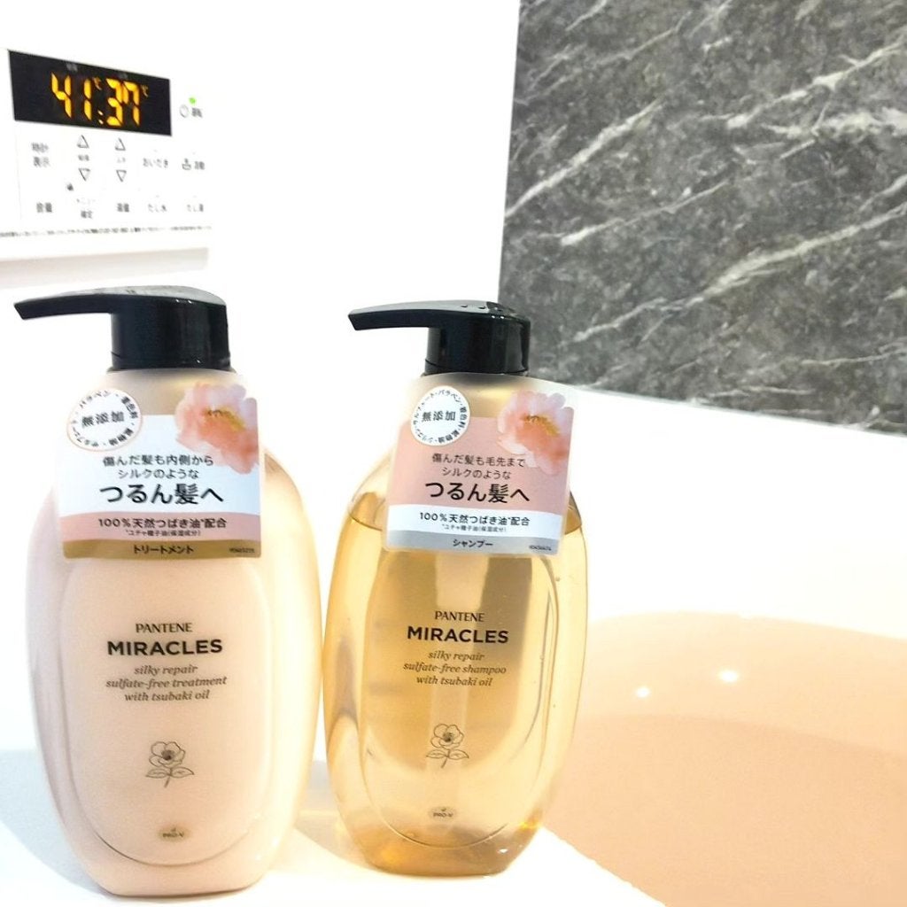 ミラクルズ サルフェート無添加&ジェントルリペア ボンドリペア シャンプー/トリートメント/パンテーン/市販シャンプーを使ったクチコミ(1枚目)