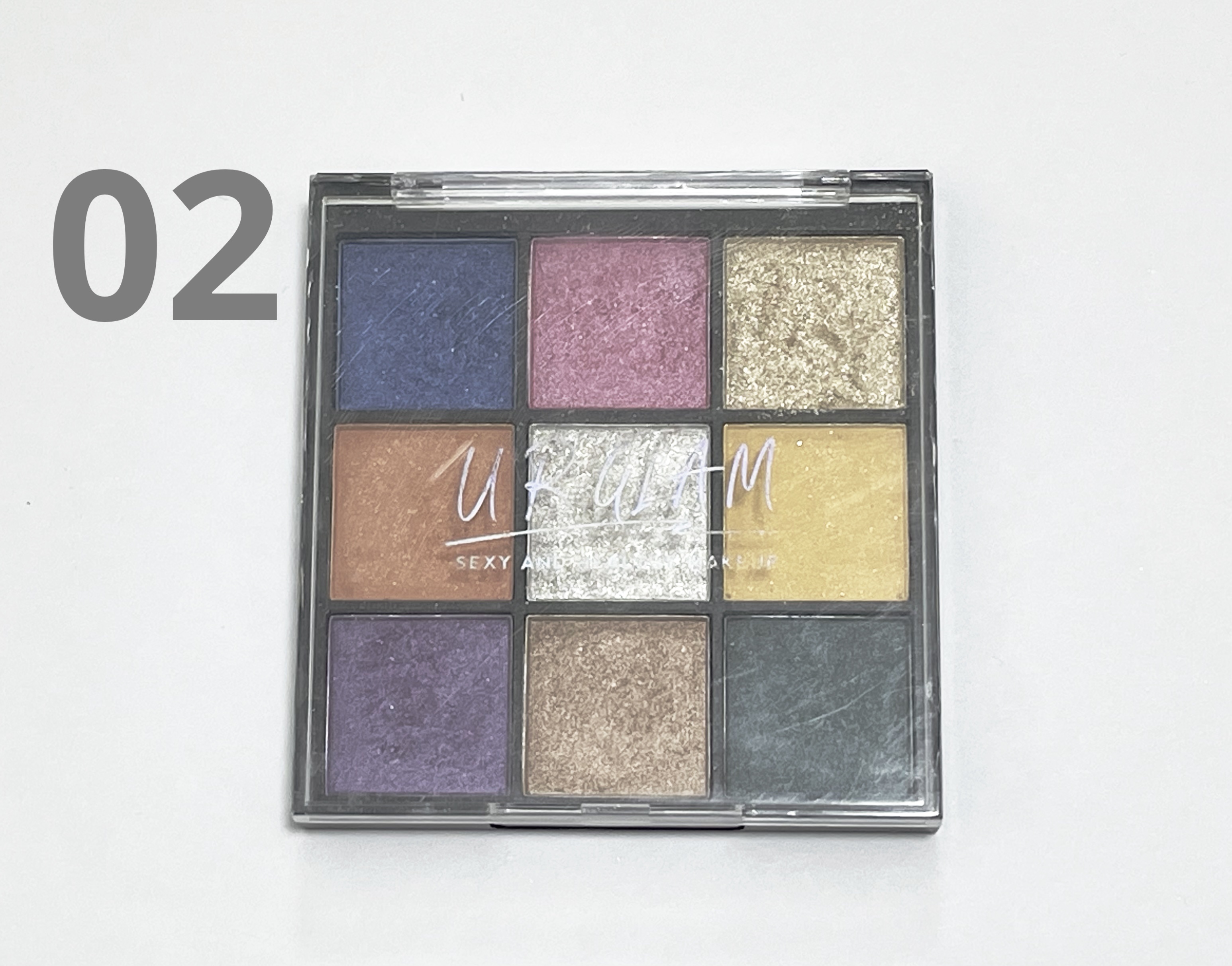 UR GLAM　BLOOMING EYE COLOR PALETTE/U R GLAM/アイシャドウパレットを使ったクチコミ（3枚目）