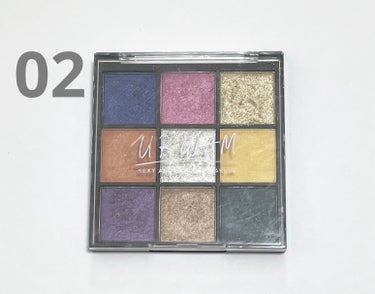 UR GLAM　BLOOMING EYE COLOR PALETTE/U R GLAM/アイシャドウパレットの画像