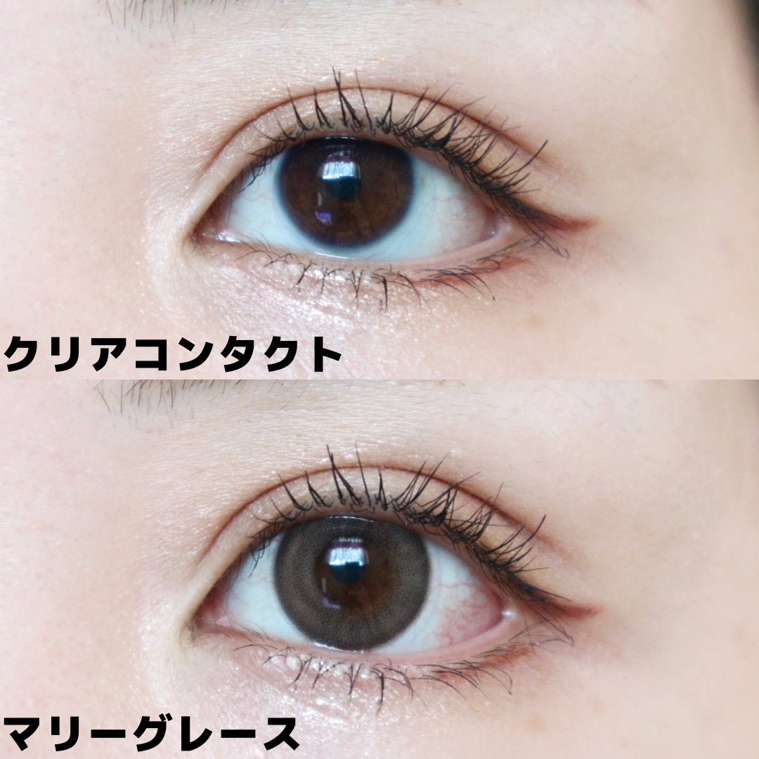 メランジェ シュエット ワンデー/melange+chouette/ワンデー(1DAY)カラコンを使ったクチコミ(4枚目)