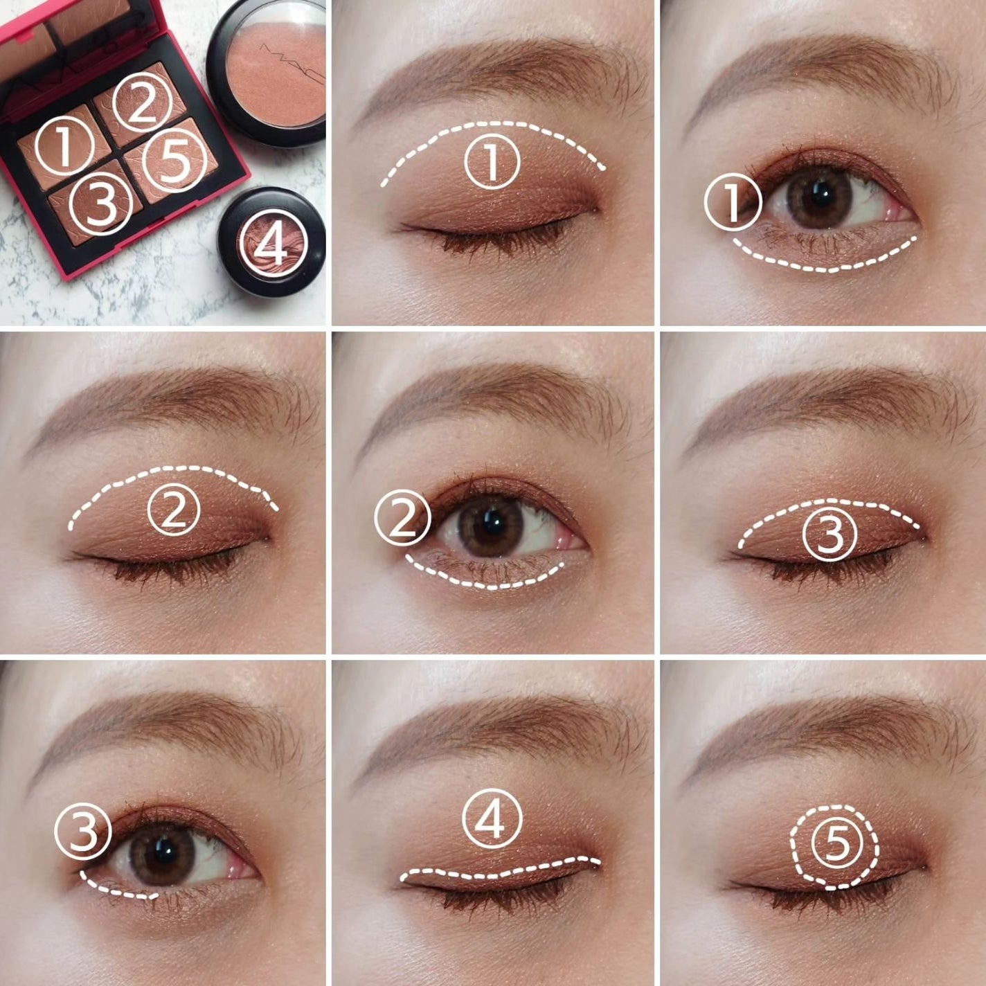 ライトリフレクティング クワッドアイシャドー/NARS/アイシャドウパレットを使ったクチコミ(4枚目)