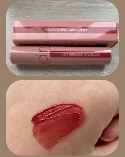 KANNIE on LIPS 「ロムアンドジューシーラスティングティント💄💗いちごジャムみたい..」(4枚目)