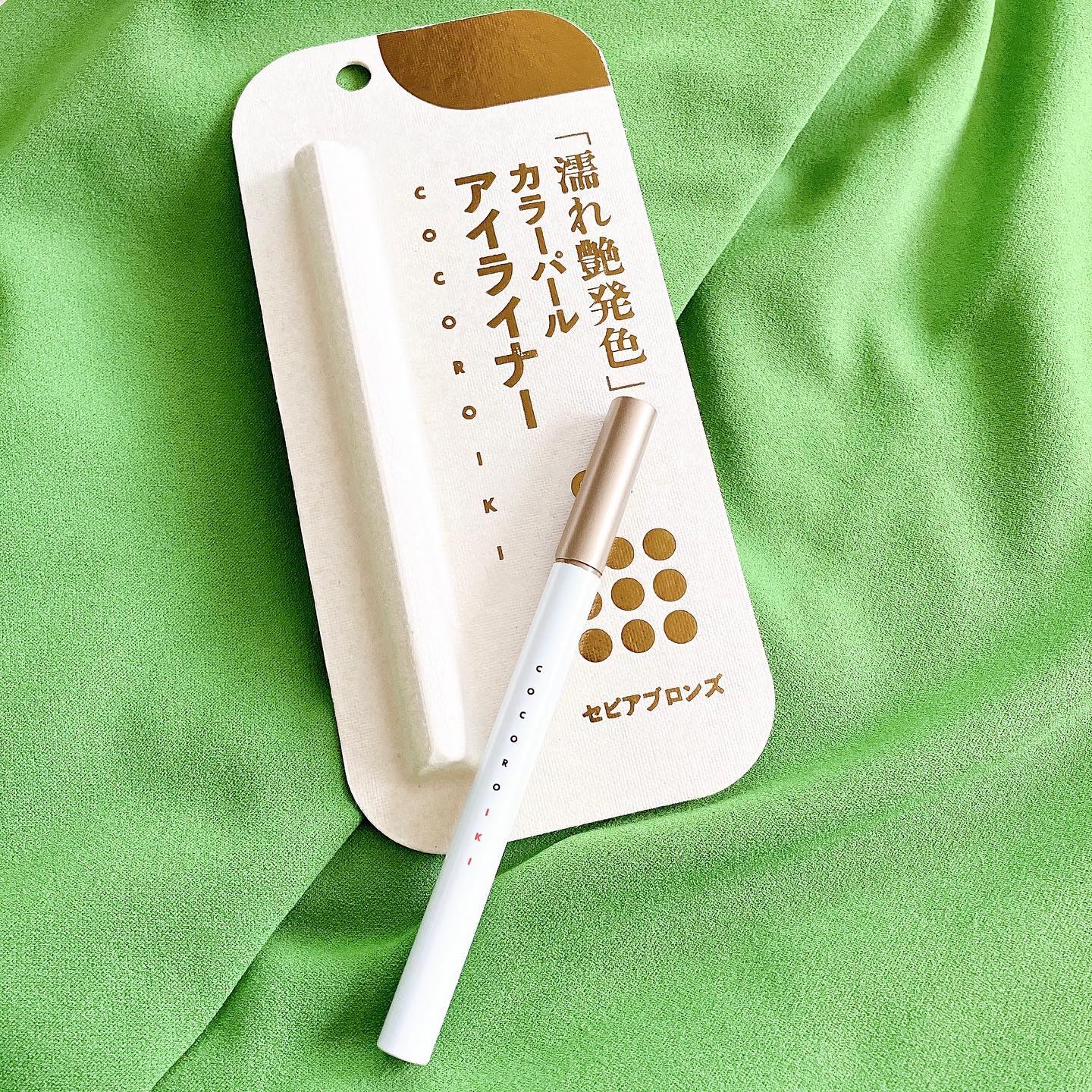 アイデザインライナー/COCOROIKI/リキッドアイライナーを使ったクチコミ（1枚目）