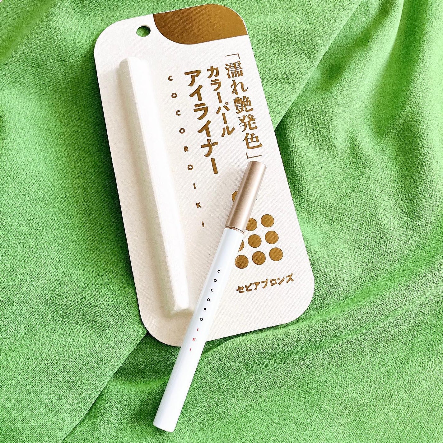 アイデザインライナー/COCOROIKI/リキッドアイライナーを使ったクチコミ(1枚目)